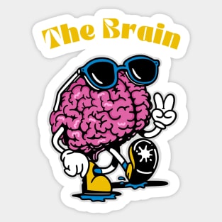 the brain Sticker